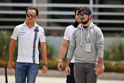 Felipe Massa, Williams with his brother Dudu Massa