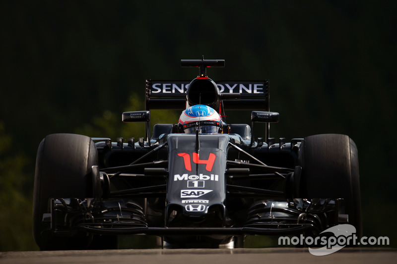 22. Fernando Alonso, McLaren MP4-31 (Startplatzstrafe)