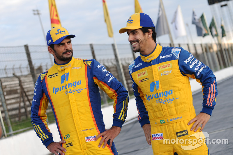 Thiago Camilo e Lucas di Grassi