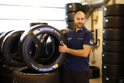 Un technicien Michelin au travail