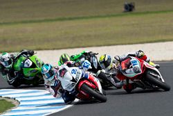 P.J. Jacobsen, Honda WSS Team et Jules Cluzel, MV Agusta