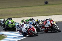 P.J. Jacobsen, Honda WSS Team et Jules Cluzel, MV Agusta