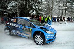 Mads Ostberg, Ola Floene, M-Sport Ford Fiesta WRC