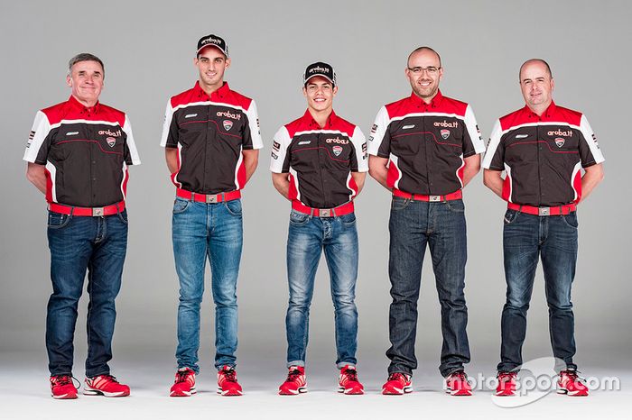 Michael Ruben Rinaldi y Leandro Mercado, Aruba.it Ducati SuperStock 1000 Junior Team