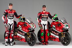 Davide Giugliano, Team Aruba.it et Chaz Davies, Team Aruba.it
