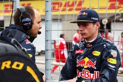 Max Verstappen, Red Bull Racing on the grid