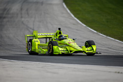 Brad Keselowski, Team Penske drives Simon Pagenaud's IndyCar