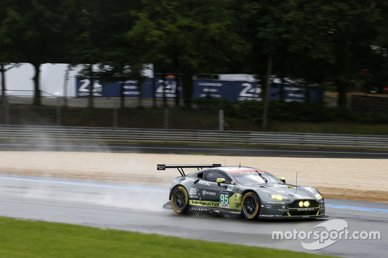 36: #95 Aston Martin Racing Aston Martin Vantage: Nicki Thiim, Marco Sorensen, Darren Turner