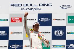 Podium: Winner Lance Stroll, Prema Powerteam Dallara F312  Mercedes-Benz