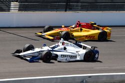 J.R. Hildebrand, Ed Carpenter Racing, und Ryan Hunter-Reay, Andretti Autosport Honda