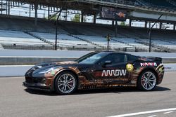 Sam Schmidt bestuurt de ARROW Chevrolet Corvette