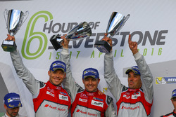 #7 Audi Sport Team Joest Audi R18: Marcel Fässler, Andre Lotterer, Benoit Tréluyer race winners