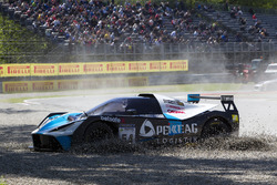 Marko Helistekangas, Doreen Seidel, RYS Team Pankl, KTM X-BOW GTR in de grindbak