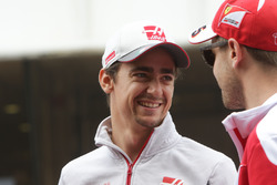 Esteban Gutierrez, Haas F1 Team on the drivers parade