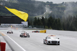 Race end behind the safety car, Lance Stroll, Prema Powerteam, Dallara F312 - Mercedes-Benz