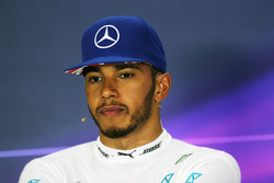 Lewis Hamilton, Mercedes AMG F1 in the FIA Press Conference