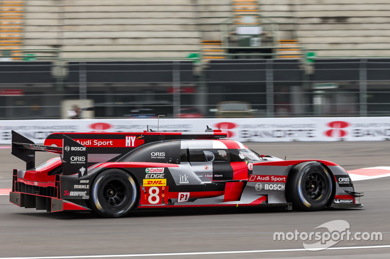 #8 Audi Sport Team Joest, Audi R18 e-tron quattro: Lucas di Grassi, Loic Duval, Oliver Jarvis