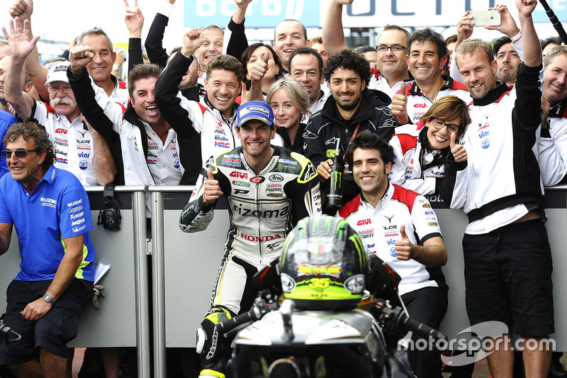 Second place Cal Crutchlow, Team LCR Honda