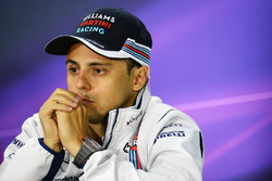 Felipe Massa, Williams in the FIA Press Conference