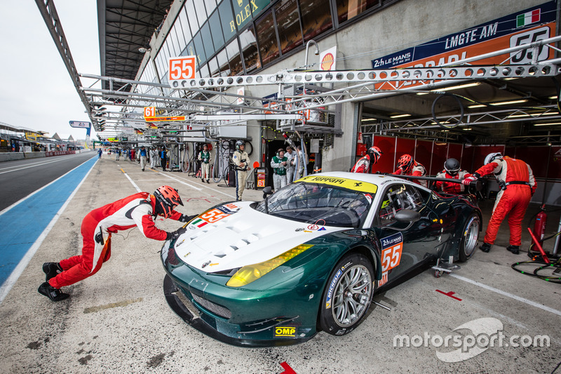 4. LMGTE-Am: #55 AF Corse, Ferrari 458 Italia