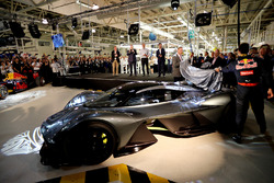 Adrian Newey, the Chief Technical Officer of Red Bull Racing, Daniel Ricciardo of Australia and Red