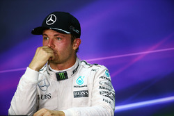 Nico Rosberg, Mercedes AMG F1 in the FIA Press Conference