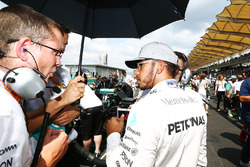 Lewis Hamilton, Mercedes AMG F1 on the grid