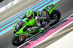 #11, Team SRC Kawasaki, Kawasaki: Gregory Leblanc, Randy de Puniet, Fabien Foret