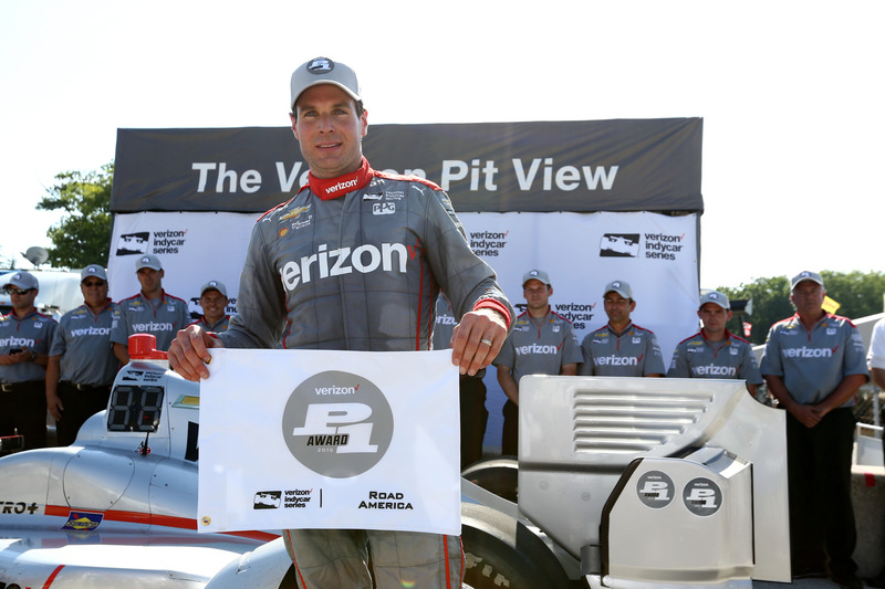 Ganador de la pole Will Power, Team Penske Chevrolet