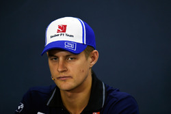 Marcus Ericsson, Sauber lors de la conférence de presse