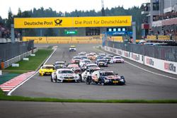 Start of the race, Marco Wittmann, BMW Team RMG, BMW M4 DTM leads