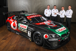 Tony Longhurst, Steve Richards, Mark Skaife und Russell Ingall mit dem BMW M6 GT3