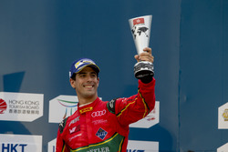 Podium: deuxième place Lucas di Grassi, ABT Schaeffler Audi Sport