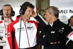 Mark Webber, Porsche Team, Fritz Enzinger, Vice President LMP1, Porsche Team