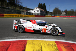 #5 Toyota Racing Toyota TS050 Hybrid: Anthony Davidson, Sébastien Buemi, Kazuki Nakajima