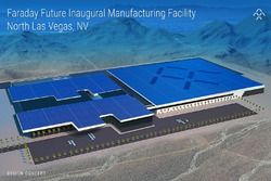 Faraday Future, rendering fabbrica Las Vegas