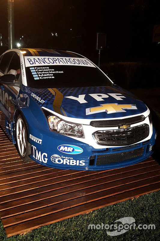 El Chevrolet Cruze oficial para la temporada 2016