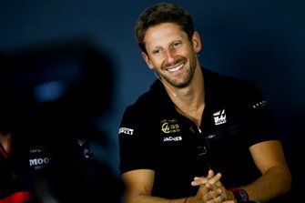 Romain Grosjean, Haas F1 basın toplantısında