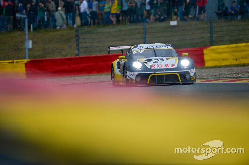 #99 ROWE Racing Porsche 911 GT3 R: Dennis Olsen, Dirk Werner, Matt Campbell