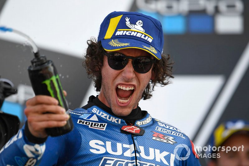 Podio: gandor Alex Rins, Team Suzuki MotoGP