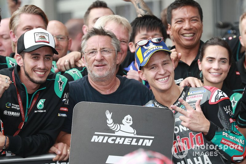 Il terzo classificato Fabio Quartararo, Petronas Yamaha SRT