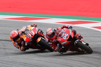 Andrea Dovizioso, Ducati Team, Marc Marquez, Repsol Honda Team