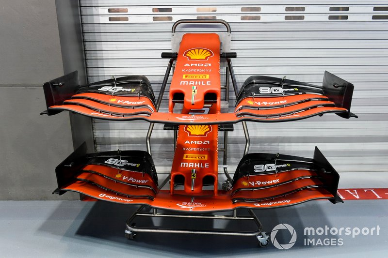Alerón delantero del Ferrari SF90