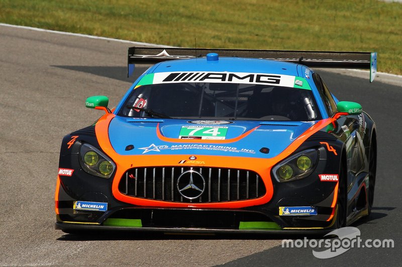 #74 Lone Star Racing Mercedes-AMG, GTD: Gar Robinson, Lawson Aschenbach