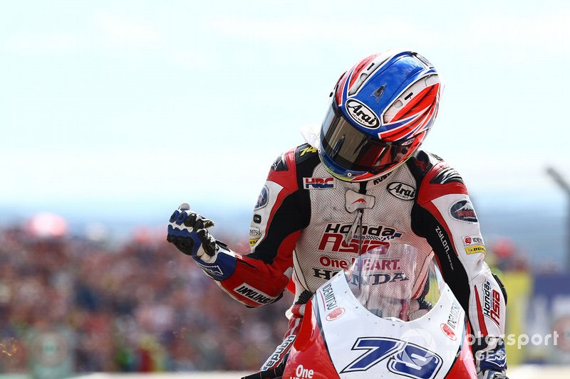 Second place Ai Ogura, Honda Team Asia