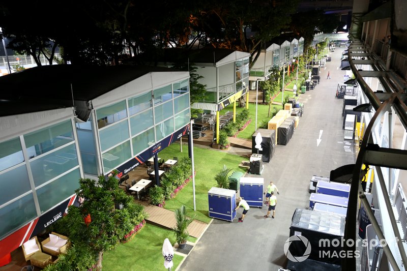 Casse nel paddock