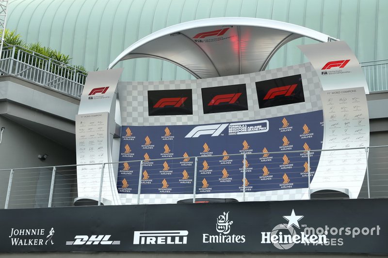 Podium detail