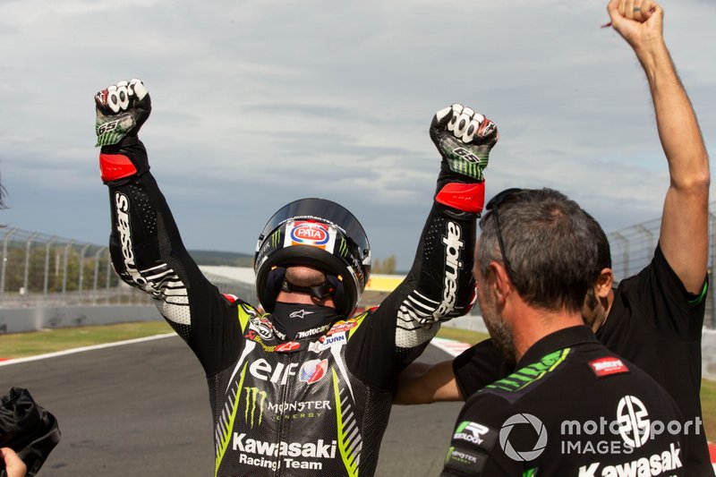 Jonathan Rea, Kawasaki Racing Team celebra su quinto título mundial