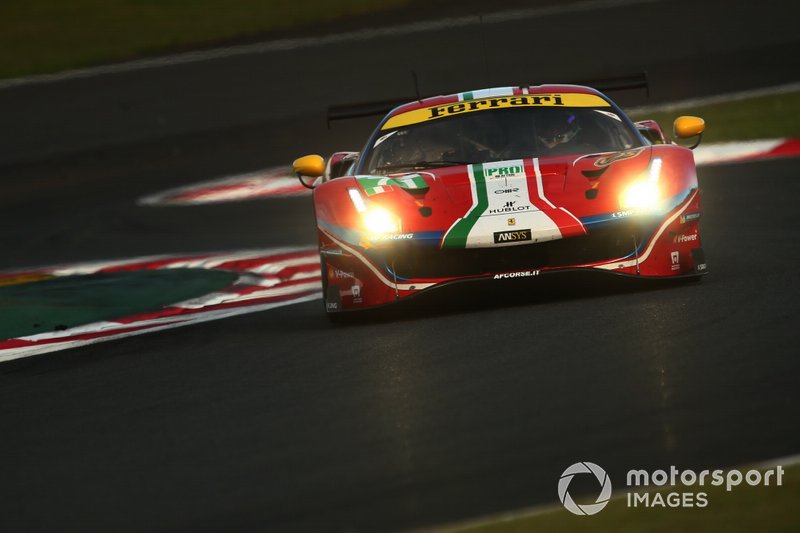 #71 AF Corse Ferrari 488 GTE EVO: Davide Rigon, Miguel Molina