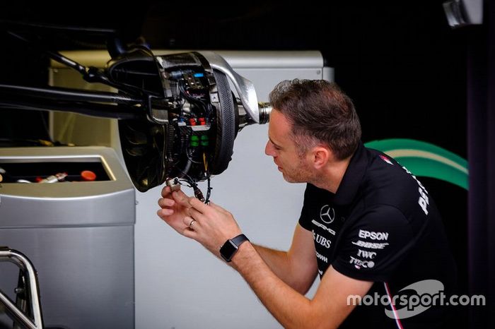 Miembro del equipo Mercedes AMG F1 